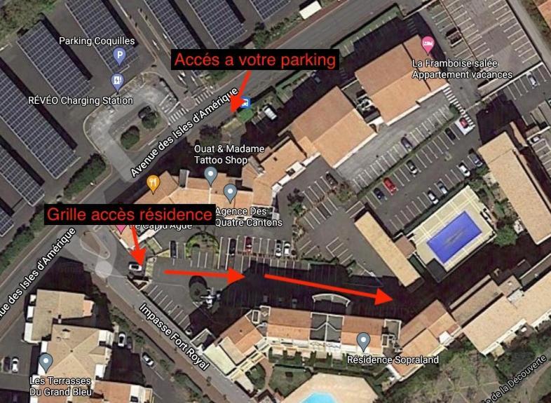 Apartament Le Sopraland 419, T2 Climatise, Piscine, Parking Agde Zewnętrze zdjęcie